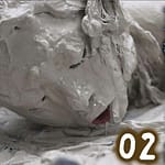 どろどろ粘土メッシー｜全身泥まみれのまとわりつく質感に興奮する変態フェチプレイ動画