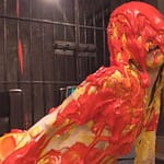 ドロドロペイント顔面ぶっかけメッシー│重厚感があるペンキの質感が好き包まれていく姿に興奮変態フェチ動画
