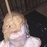 生クリームどろどろ女体盛りメッシー｜食材のまとわりつきが美しい変態フェチ動画