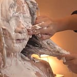 どろどろホワイトローションメッシー｜まとわり付く顔面から流れる美しい液体変態フェチ動画