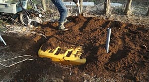 完全生き埋めにされて自分では脱出できない状況