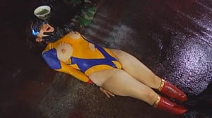 完全拘束拷問｜逃げられない水責めヒロピン