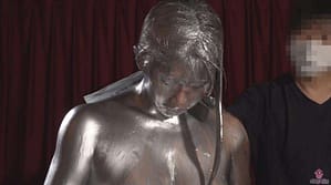 銀粉メッシーメイキング｜女優さんの素の姿や撮影での大変さが興奮する人向け変態フェチ動画