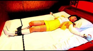 ヒロインピンチ磔完全拘束｜逃げられない助からない妄想をしながら見ると興奮変態フェチ動画