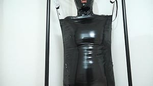 完全拘束吊るし電気拷問