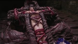 触手十字架に両手両足磔状態で完全拘束│顔面に容赦なくぶっかけ拷問ヒロインピンチどろどろ変態フェチプレイ動画