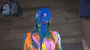 ペイントメッシーメイキング｜女優さんの大変さを知る裏側をのぞき見変態フェチ動画