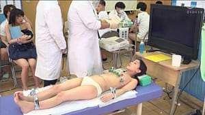 拷問健康診断│心電図は完全拘束されたような動けないシチュエーション興奮が止まらない変態フェチ動画