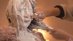 どろどろホワイトローションメッシー｜まとわり付く顔面から流れる美しい液体変態フェチ動画