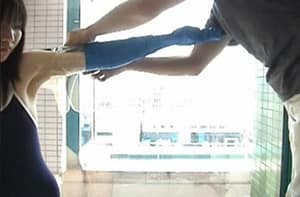 拘束磔パイ投げメッシー