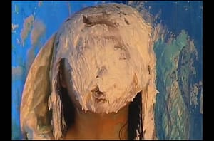 メッシーファンには嬉しい女子大生水着連続パイ投げ