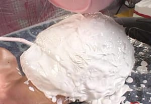 拷問拘束石膏固め