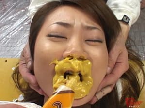 拷問拘束石膏固め