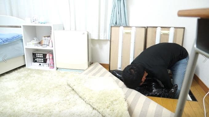 床下閉じ込め拘束