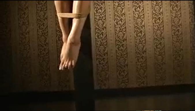 完全拘束磔状態電気拷問