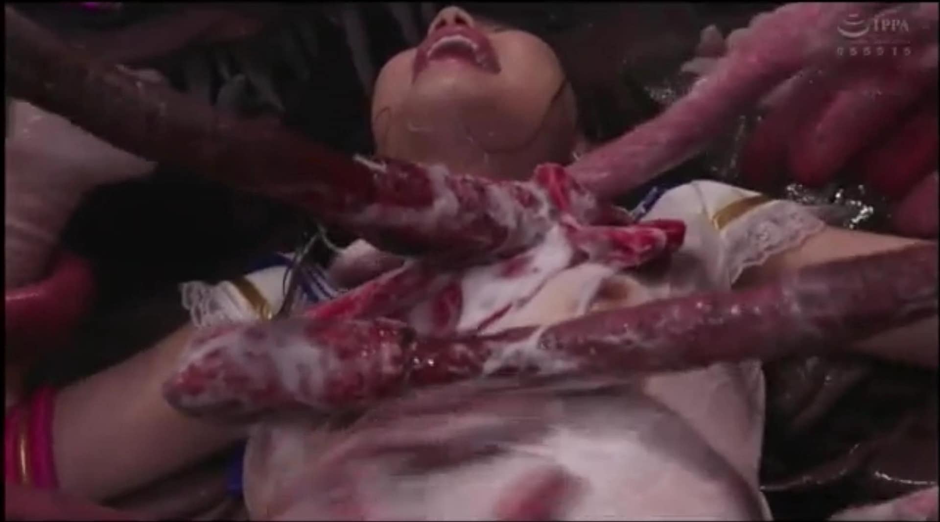 十字架磔ぶっかけ拷問