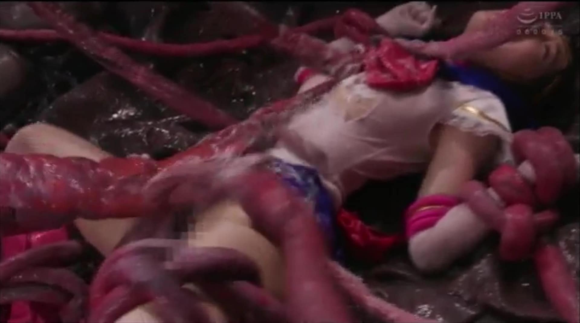 十字架磔ぶっかけ拷問