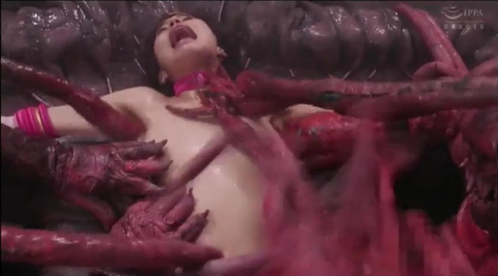 十字架磔ぶっかけ拷問