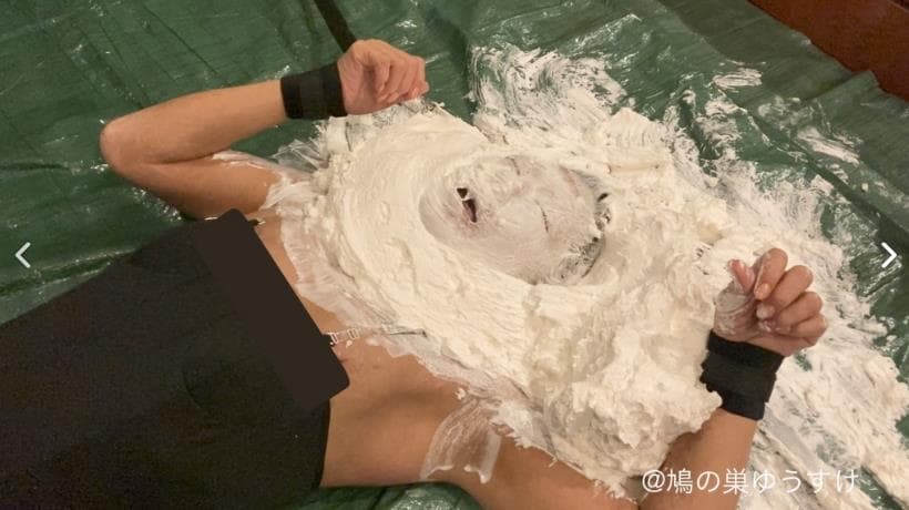 完全拘束パイ投げ拷問メッシー