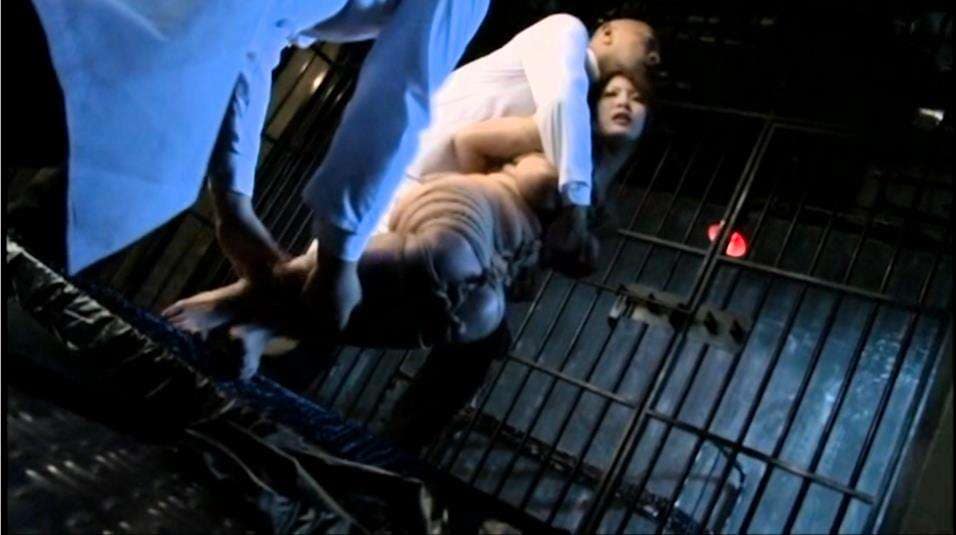 全身縄完全拘束水責め拷問